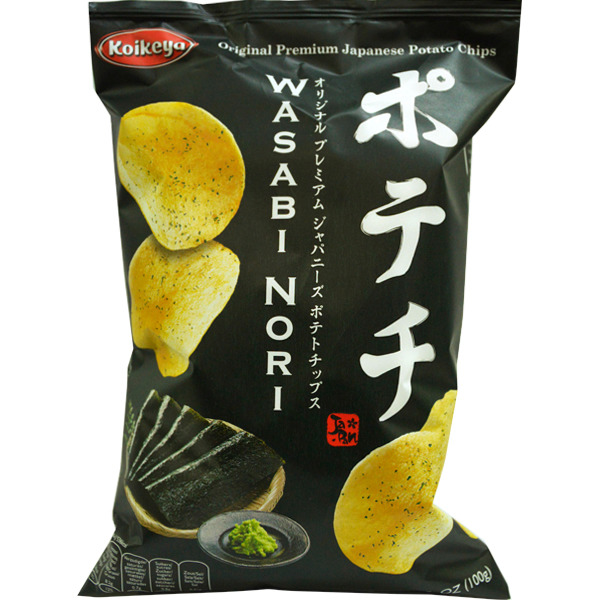 POTECHI WASABI NORI CHIPS "KOIKEYA" 100G Magasin en