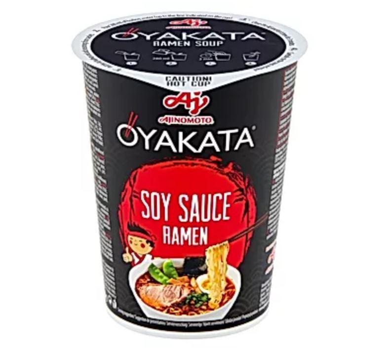 OYAKATA SOY SAUCE RAMEN CUP "AJINOMOTO" 63G Magasin en