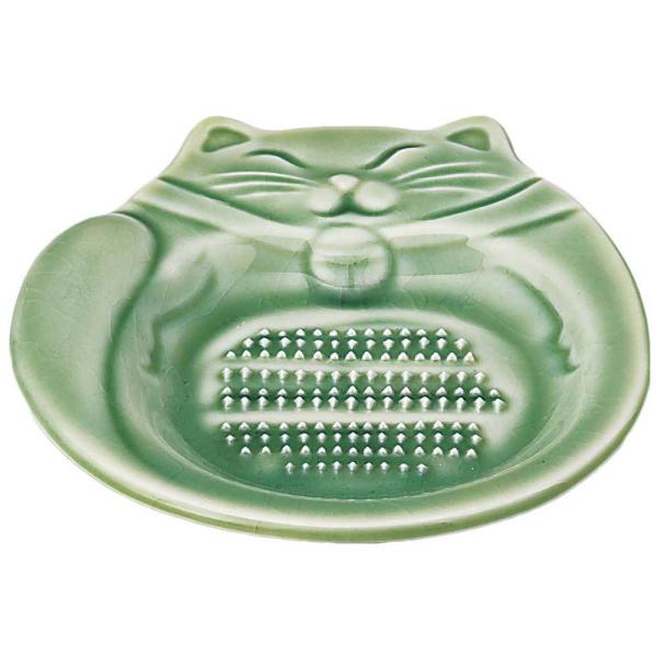 NEKO OROSHIKI GREEN 12.5X11.8X2.3CM - Uchitomishop - Magasin en ligne