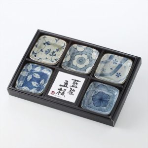 KOSOMEHANA SHOKAKU KOZARA SOROI 5P 9X9X1.7CM