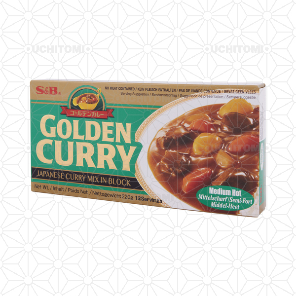 Japanese Curry Mix -S&B Golden Curry -Mild 220g 