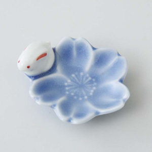 SAKURA USAGI HANA HASHIOKI AO 4.5X4X2CM