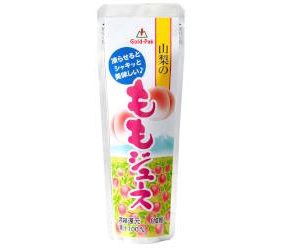 YAMANASHI NO MOMO JUICE POUCH "GOLDPAK" 80G