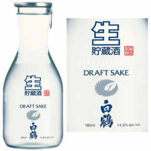 TOKUSEN JUN.NAMA CHOZO.DRAFT 13.5% "HAKUTSURU" 180ML