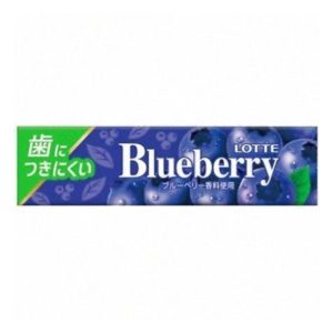 BLUEBERRY GUM HA NI TSUKINIKUI 9P "LOTTE" 21G
