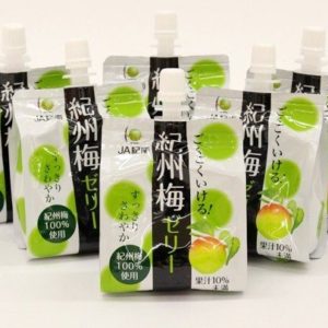 GOKUGOKU IKERU NOMU KISHU UME JELLY "JAWAKAYAMA" 180G