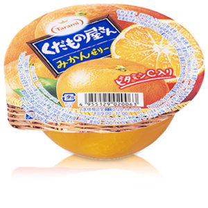 KUDAMONOYASAN MIKAN JELLY CUP "TARAMI" 160G