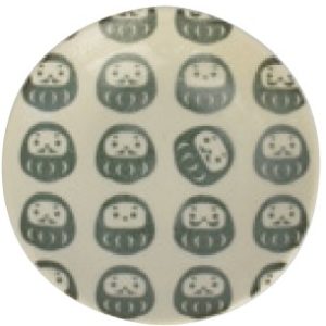 MEMEZARA FUSUI DARUMA MIDORI 9X2CM