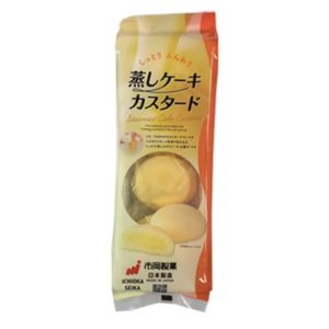 MUSHI CAKE CUSTARD 4P "ICHIOKA" 160G