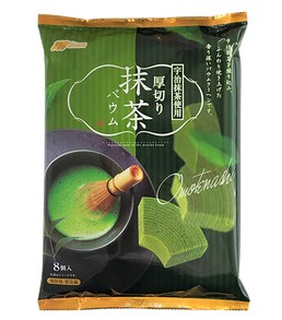 BAUMKUCHEN MATCHA CUT 8P "MARUKIN" 220G