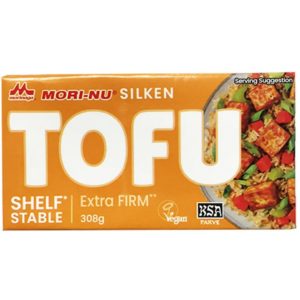 MORINU SILKEN TOFU EXTRA FIRM "MORINAGA" 308G