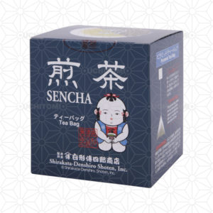 SENCHA PYRAMID T-BAGS 16P "SHIRAKATA" 40G