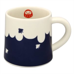 TASSE FUJISAN ENGI DARUMA 9X8.5CM