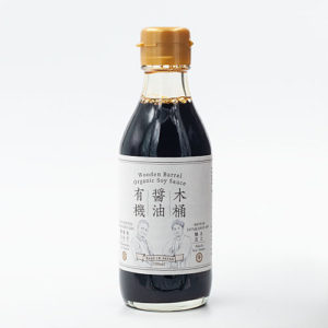 WOODEN BARREL ORGANIC SOY SAUCE "SHIBANUMA" 200ML