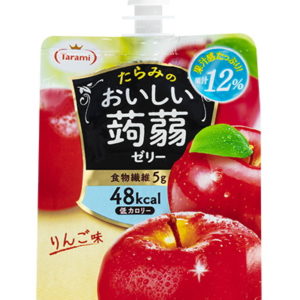 OISHII KONNYAKU JELLY APPLE POUCH "TARAMI" 150G
