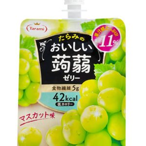 OISHII KONNYAKU JELLY MUSCAT POUCH "TARAMI" 150G