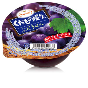 KUDAMONOYASAN GRAPE JELLY CUP "TARAMI" 160G