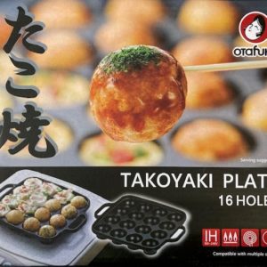 TAKOYAKI PLATE 16 HOLES IH TAIO "OTAFUKU"