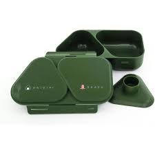 ONIGIRI LUNCH CASE KAKI 465ML "OSK" LS-15 18X9.9X15.2CM