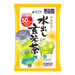 UJI MACCHA IRI MIZUDASHI GENMAICHA 50P "KUNITARO" 175G