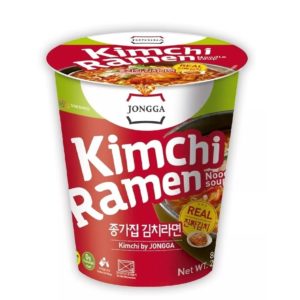 KIMCHI RAMEN NOODLE SOUP CUP "JONGGA" 82.5G