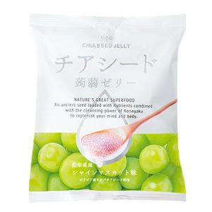 CHIASEED JELLY SHINE MUSCAT 10P "WAKASHOU" 165G