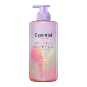 ESSENTIAL PREM.BARRIER SHAMPOO GLOW&MOIST PUMP "KAO" 450ML
