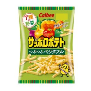 SAPPORO POTETO TSUBU TSUBU VEGETABLE "CALBEE" 72G