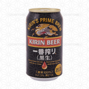 KIRIN ICHIBAN BEER SHIBORI KURONAMA CAN 5% "KIRIN" 350ML