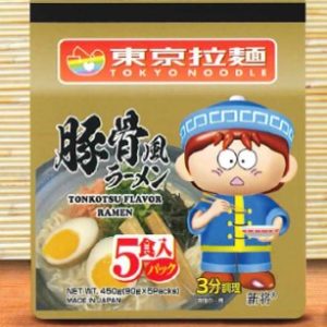 SHINCHAN TONKOTSU FU RAMEN 5P "TOKYO RAM." 450G