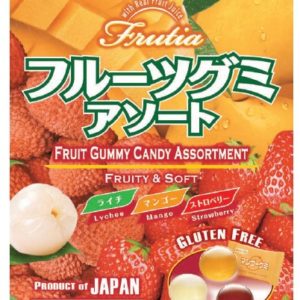 FRUTIA FRUIT GUMMY ASSORT "KASUGAI" 102G