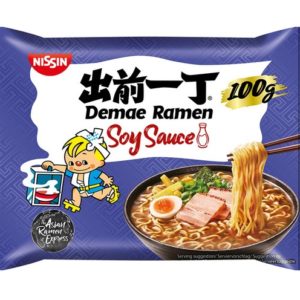 DEMAE ICCHO SOY SAUCE RAMEN HUN "NISSIN" 100G