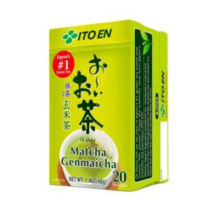 OI OCHA MATCHA GENMAICHA TEABAGS 20P "ITOEN" 40G