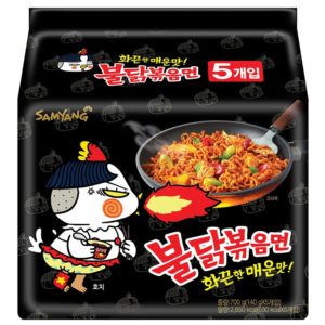 HOT CHICKEN RAMEN SPICY 5P "SAMYANG" 700G