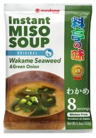 INSTANT MISO SOUP WAKAME 8P "MARUKOME" 152G