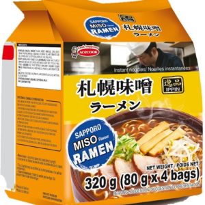 IPPIN SAPPORO MISO RAMEN 4P "ACECOOK" 320G