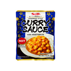 CURRY SAUCE VEGETABLES HOT "SB" 210G