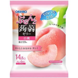PURUN TO KONJAC JELLY POUCH HAKUTO 6P "ORIHIRO" 120G