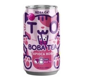 BOBA TEA TAPIOCA TARO MILK TEA "BOBACAT" 315ML