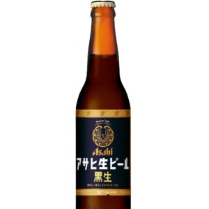 ASAHI NAMA BEER KURONAMA BOTTLE 5% "ASAHI" 334ML