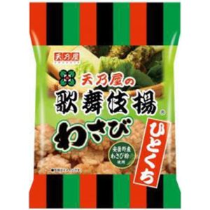 HITOKUCHI KABUKIAGE WASABI AJI "AMANOYA" 54G
