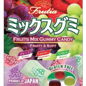 FRUTIA FRUITS MIX GUMMY CANDY "KASUGAI" 102G