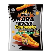 KARAMUCHO CORN SNACKS BLACK PEPPER "KOIKEYA"65G