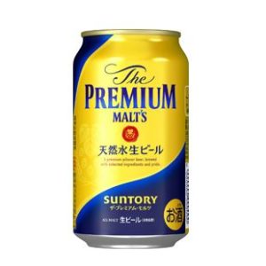 PREMIUM MALT'S BEER CAN 5.5% "SUNTORY" 350ML
