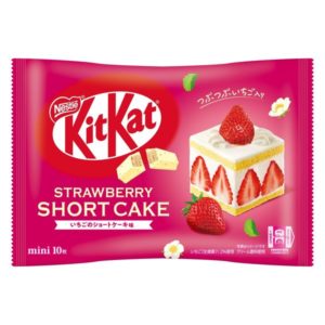 KITKAT MINI STRAWBERRY SHORTCAKE 10P "NESTLE" 116G