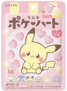 POKE HEART RAMUNE "LOTTE" 40G