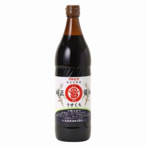 JUNSEI SHOYU USUKUCHI "MARUSHIMA" 900ML