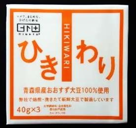 AOMORI HIKIWARI NATTO 3P "HIGETA" 134.4G