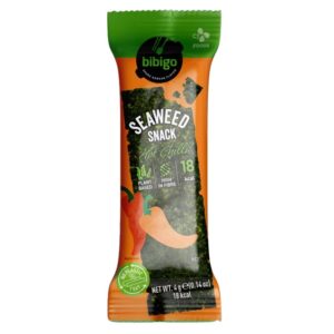 SEAWEED SNACK HOT CHILI "BIBIGO" 4G
