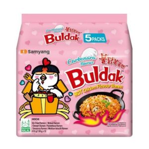 HOT CHICKEN RAMEN CARBO 5P "SAMYANG" 650G